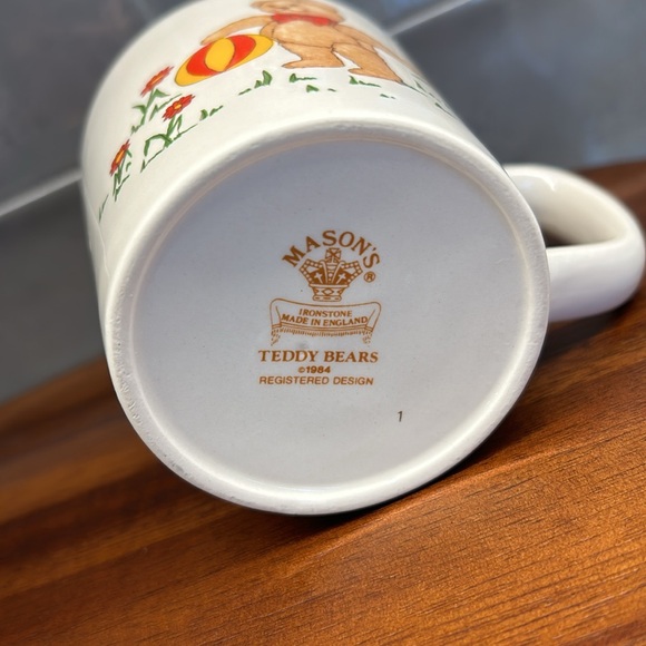 Mason’s Teddy Bear Ironstone Children’s Dish Set - Picture 5 of 7